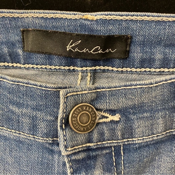 Kancan Skinny Jeans with distressed bottoms Size 11 - Picture 4 of 4